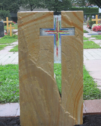 grabstein-sandstein-glas